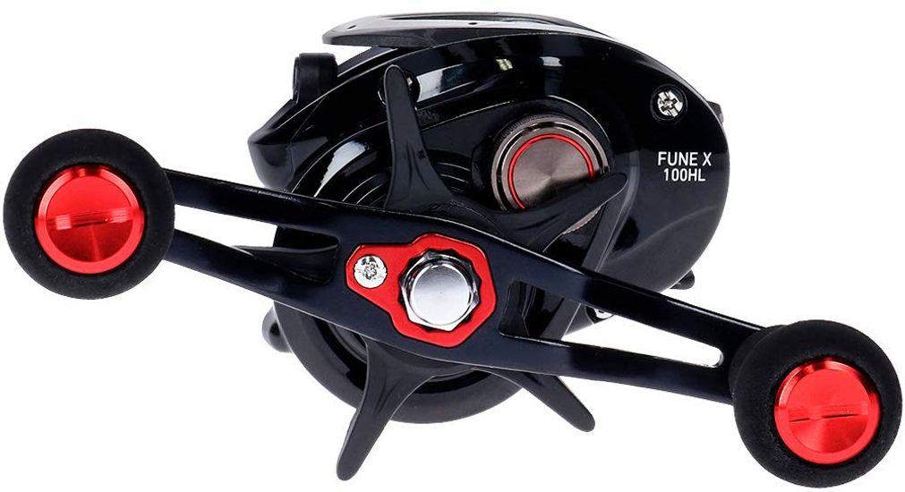 Daiwa Fune X 100HL Двухосевая катушка