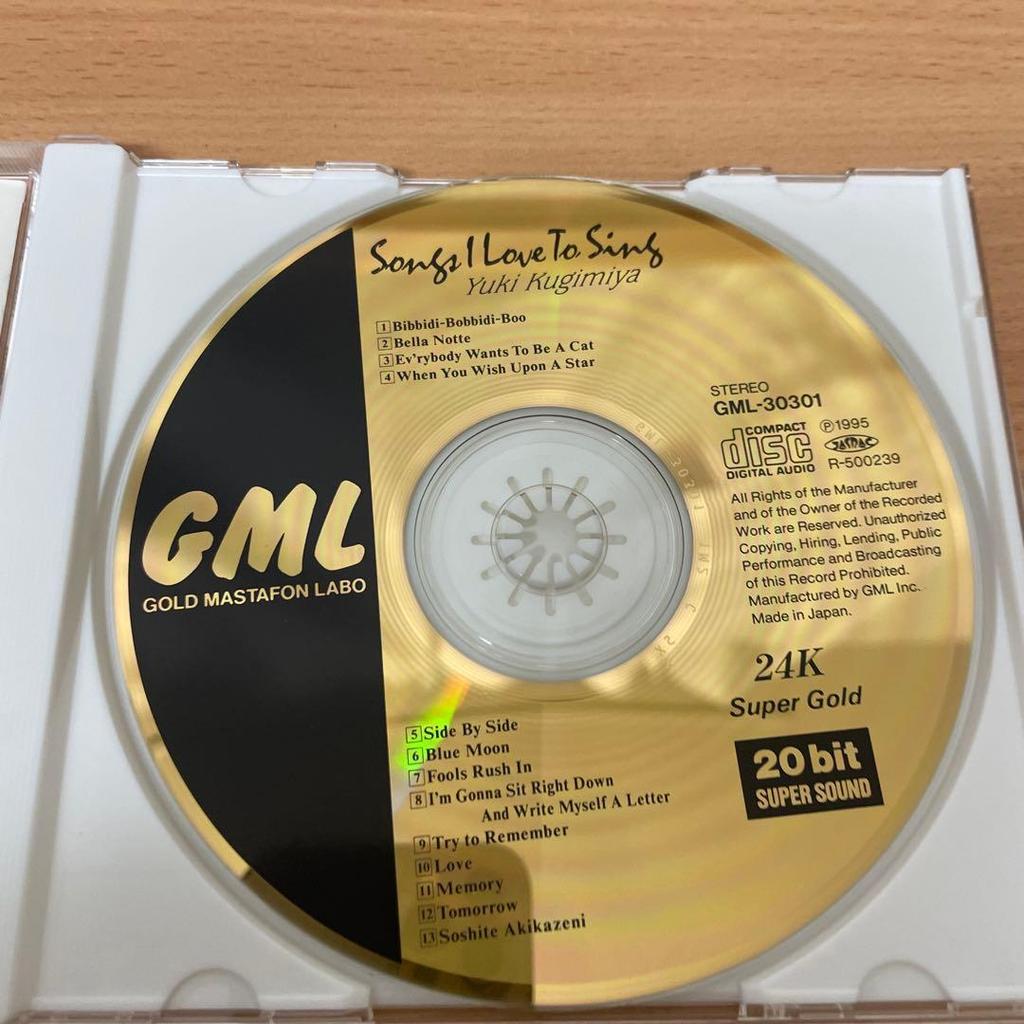 Used Yuki Kugimiya / Songs I Love to Sing - Gold CD Edition - JAZZ