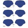 Sports Shoes Repair Stickers Suede Heel Protector Anti-Wear Repair Holes Self-adhesive Patches Insoles Pad Foot Care Insert