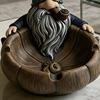 Cartoon Gnome Ashtray Heat-Resistant Resin Dwarf Decorative Storage Bowl Portable Travel Home Office Outdoor Ash Storage Tray
