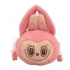 Labubu Cartoon Plush Crossbody Bag - Cute Handbag for Kids & Friends