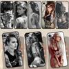 Чехол Sexy Tattoo Girl для iPhone 13 12 11 14 15 Pro Max 7 8 Plus X XR XS Max 12 Mini SE 2020 2022 Cover Coque