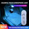 2023 Car Interior Lights Indoor Car Lighting Ceiling Lamp Night Touch Light Hand Reading Light Car Roof Reading Lamp