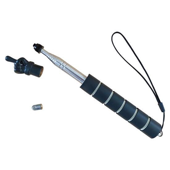 1 комплект, телескопическая указка для пальцев, удобная указка для учителей из нержавеющей стали для класса, дома, школы