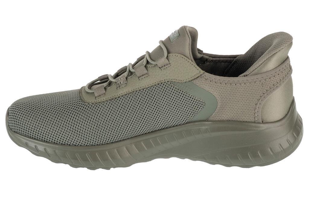 Skechers Слипоны: Bobs Squad Chaos - Tough Walk, мужские зеленые кроссовки