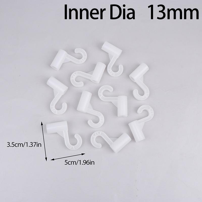 10 шт. пластиковый утолщенный крючок для костюма, полки, крючка для гардероба, фурнитуры для вечеринок своими руками, детской палатки, игровой комнаты, соединения