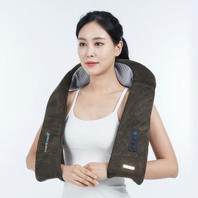 Беспроводной массажер для шеи и плеч Hue Plus 3 в 1 с двойным нажатием (Cordzero-3100)