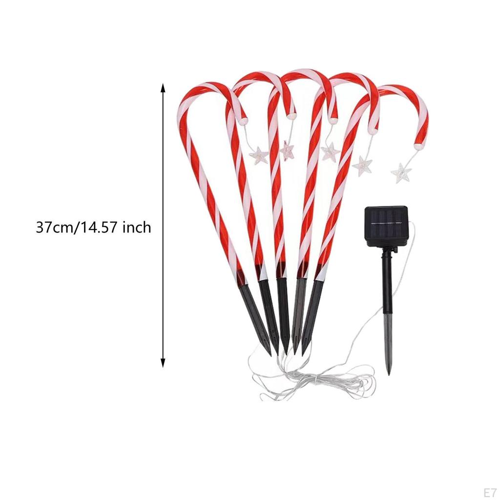 Фигурка тростника, рождественское украшение на солнечной батарее, декоративный ландшафтный светильник для улицы