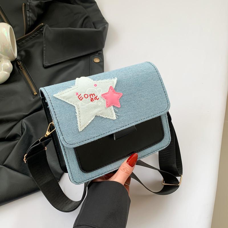 Chic Trendy Single Shoulder Crossbody Bag In Classic Solid Colors For Everyday Use