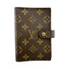 Louis Vuitton Monogram Agenda PM R20005 Notebook Cover Monogram Canvas Brown Used