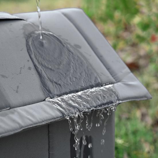 Уличный домик для кошек Ветрозащитный Водонепроницаемый Уютное кошачье убежище Легкая сборка Теплое изолированное укрытие для уличных кошек Требуется сборка