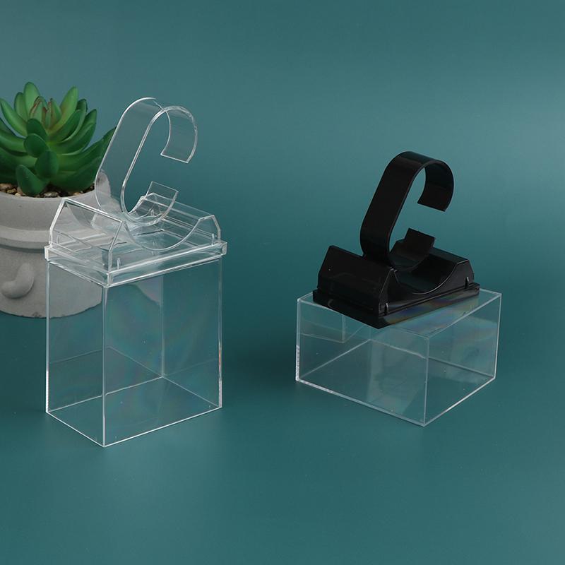 Plastic Watch Display Storage Holder Transparent Case Smart Watch Protective Box