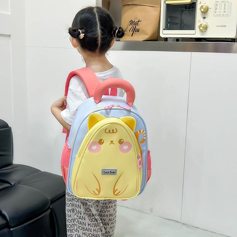 Bear Penguin Small Pattern Cartoon Toddler Backpack With Stitching Reinforced