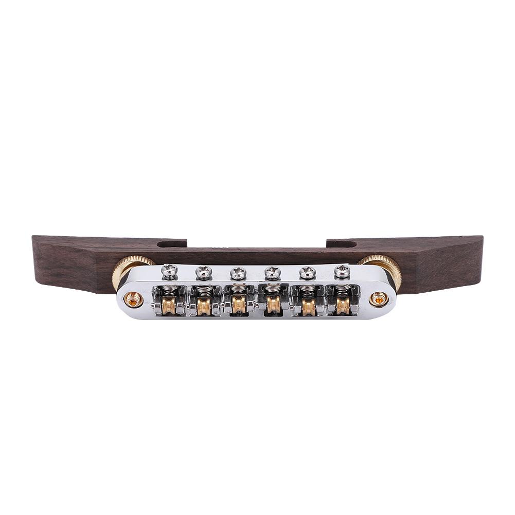 Роликовые седла для бриджа из палисандра для джазовой гитары типа SG LP