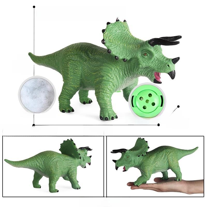 Dinosaur Model Realistic Toy Press Activated Roar Childrens Gift Educational