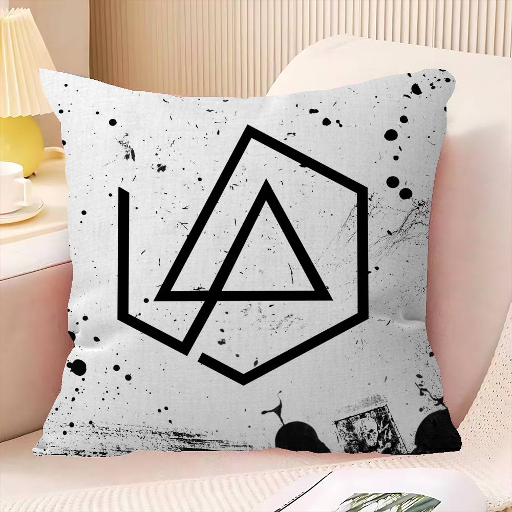 Rock Band L-Linkin Cool P-Park 45*45Cm Cushion Cover Pillow Cover Decor Pillowcase Home Pillowcase For Couch Pillow