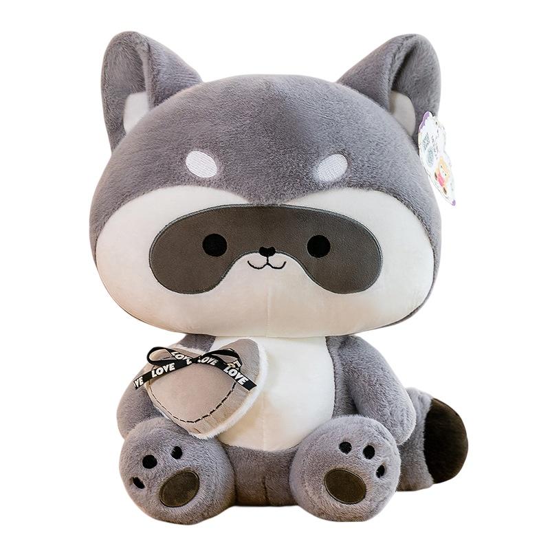 Adorable Stuffed Toy Raccoon For Girls Ideal For Night Market And Arcade