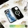 Sea Phone Case For iPhone17,16,15,14,13,12,11 Plus,Pro Magnetic with Magsafe Wireless Charging