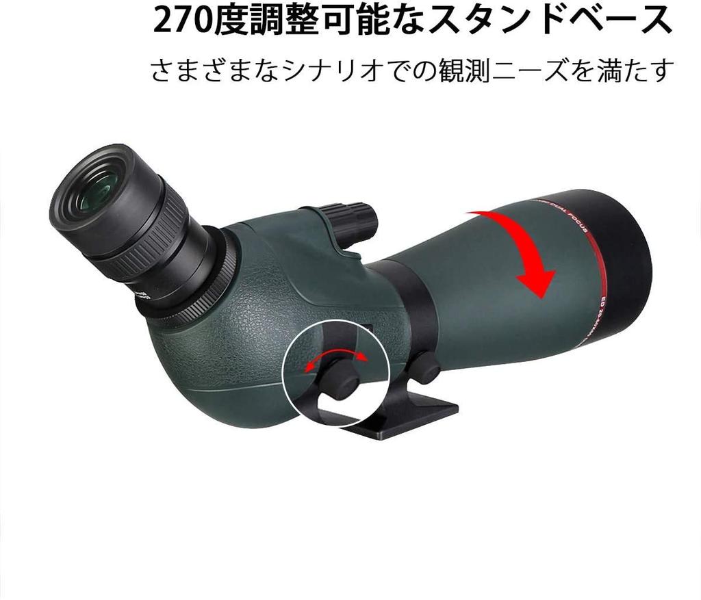 SVBONY SV406P 80-мм зрительная труба с ED, двухскоростная, IPX7, для стрельбы по мишеням и наблюдения за звездами, 20-60x, стекло, фокусировка, водонепроницаемая, для наблюдения за птицами,