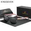 Kingseven Original Design Multi Color Wood Sunglasses Men Handmade Luxury Fashion Women Mirror Sun Glasses