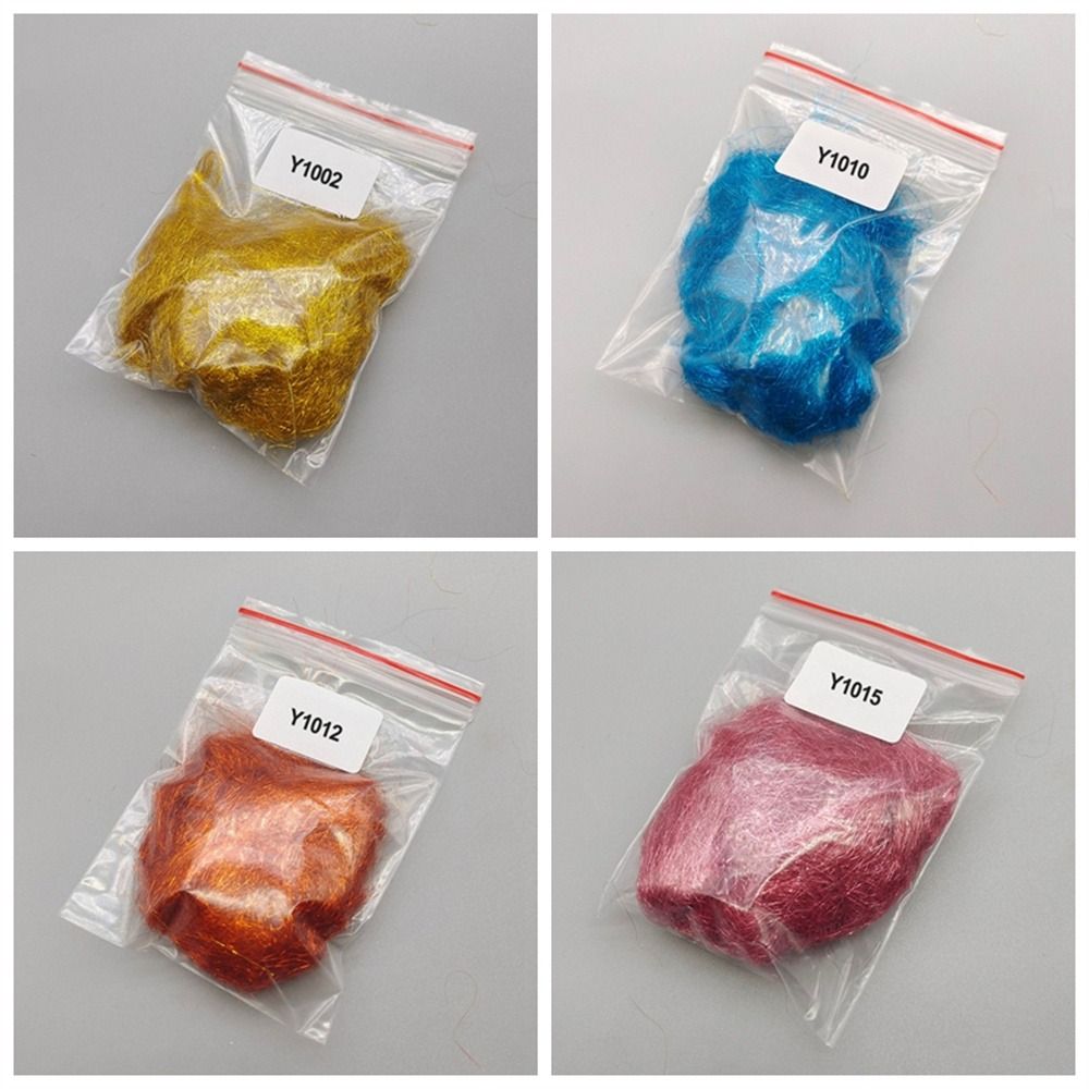 Fly Tying Material Ice Dubbing Synthetic Fibers Scud Dub Fishing Tackle Ice Wing  Lure Making