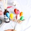 Красочная Облачная Фигурка Воздушный Шар Любви Рождественский DIY Декор для Дома Миниатюрный Сказочный Сад Аксессуары для Украшения Торта Современная Фигурка