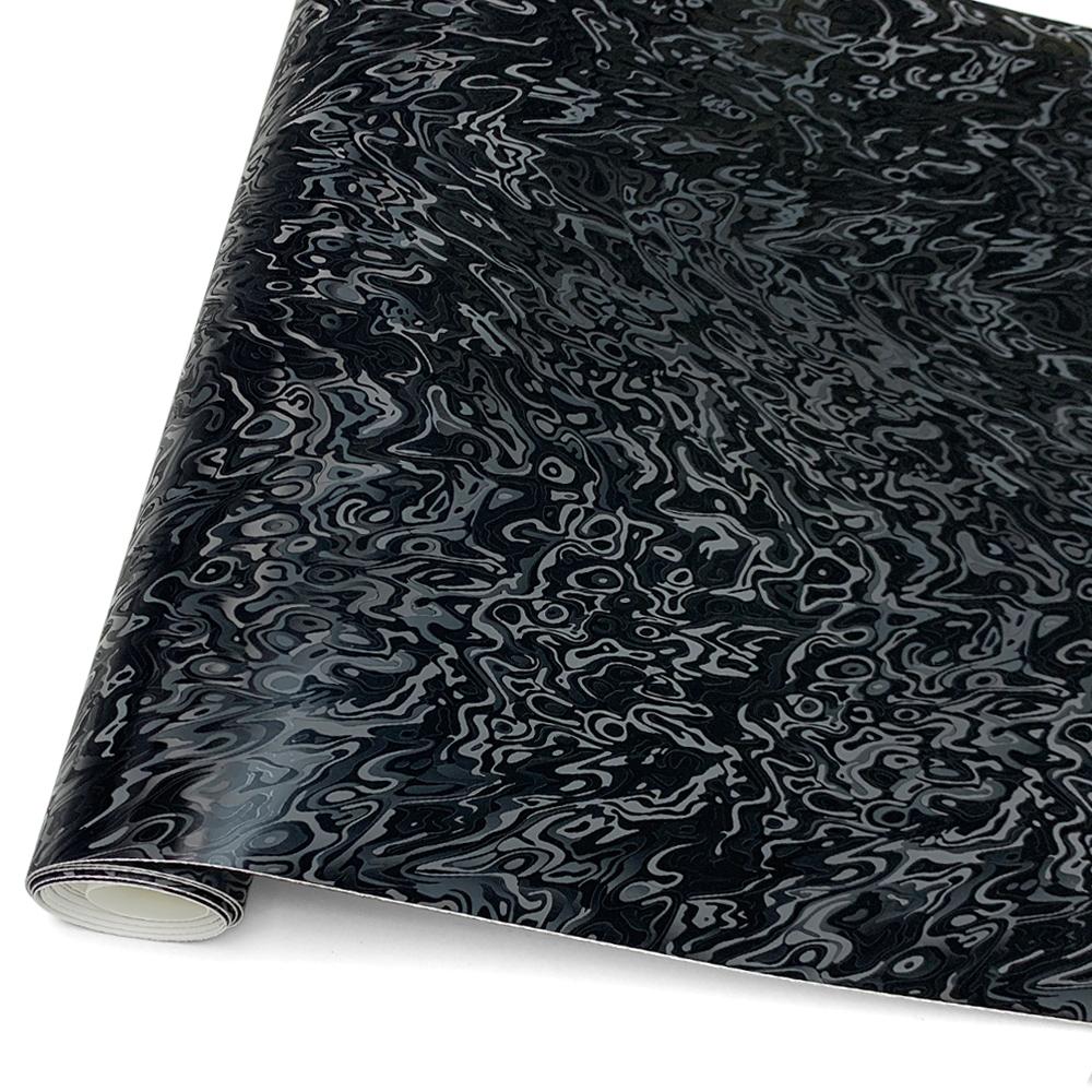 Автомобильная наклейка Глянцевая Матовая Защитные пленки Призрачный Черный Серебристый Лист Дверные ручки шкафа Компьютер Ноутбук Мебель Наклейки для DIY