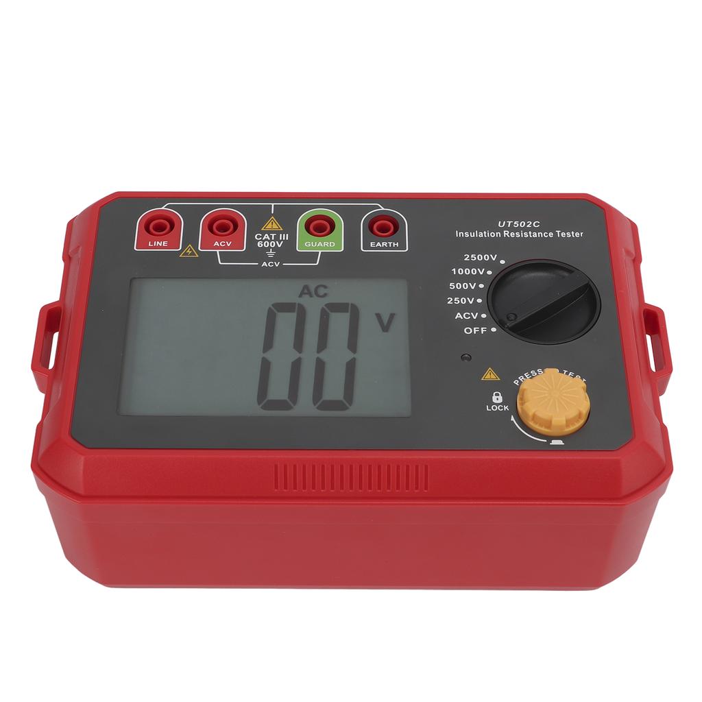 UT502C Insulation Resistance Meter Digital Circuit Leakage Detector Electrical Equipment Test Tool