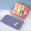 Absorbent Face Bath Towels Cartoon Drying Hair Towel Microfiber Hand Towels  Adults/Children