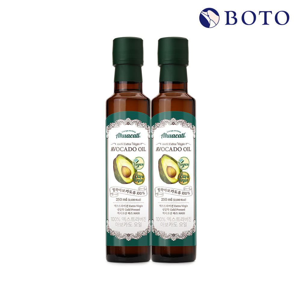 Масло авокадо Botu Ahucatl Extra Virgin 250 мл 2 бутылки