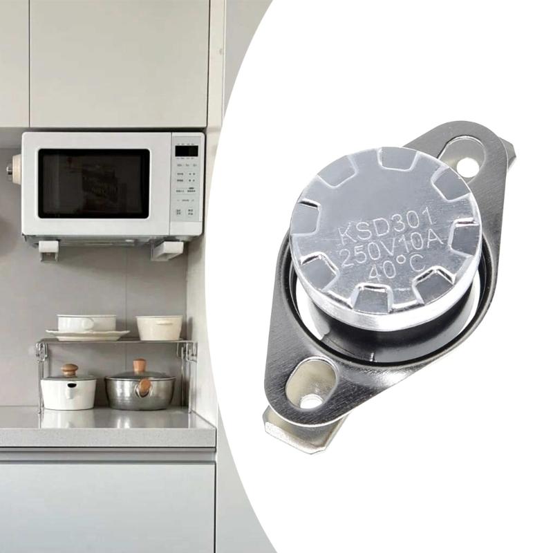 3 шт. 40/70/85/125℃ Термостат KSD301 250V 10A Нормально Замкнутый Нормально Разомкнутый Переключатель Температуры Терморегулирование Обслуживание