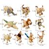 Giraffe Lion Simulation Animal Model Movable Joint Bendable Wild Animal Figure  Children Toys