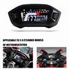 2024 Motorcycle Speedometer LCD Display Universal Odometer Tachometer Digital Display Speedometer for CRF250 Rally Honda MSX125