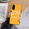 AH37 Lazy Egg Gudetama черный чехол для Samsung Note 20 Lite S24 Ultra S23 S22 A05 A06 A11 A71 A15 A16 A13 A24 A25 A33 A52 A53 M55 M35 мягкий чехол