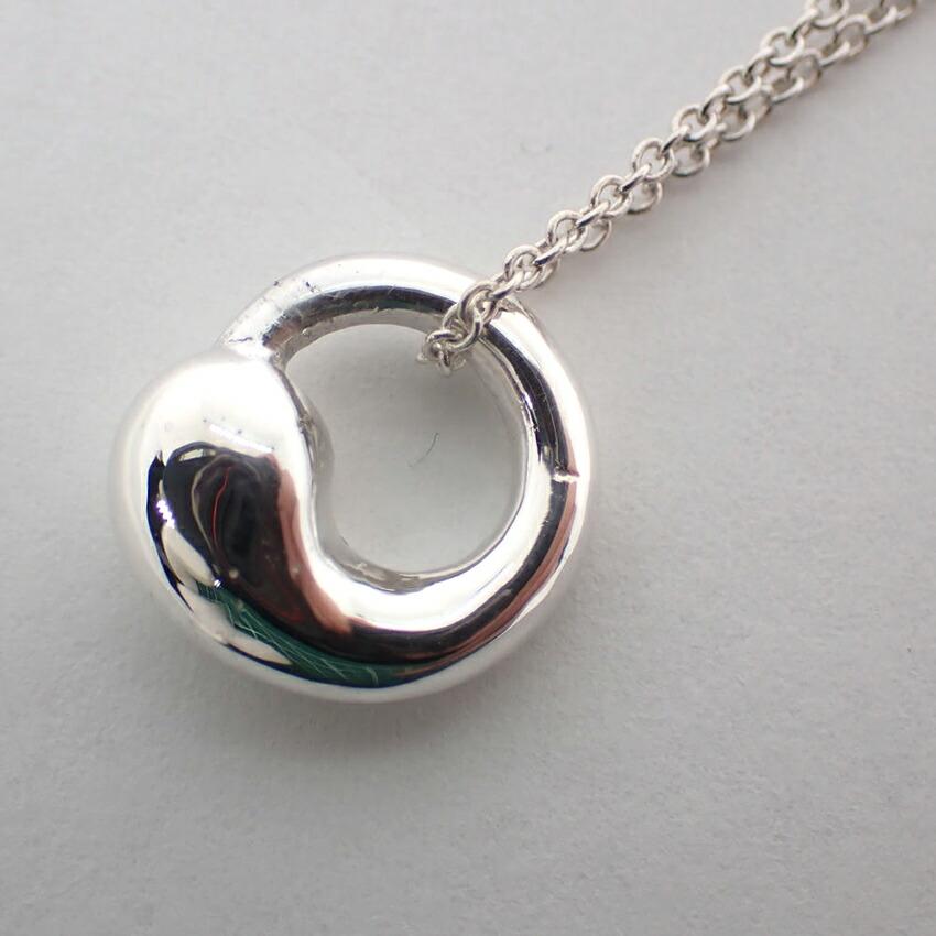 [Б/у] TIFFANY/Тиффани 925 Вечный круг Подвеска/Ожерелье/g497-20