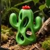 Simulation Cactus Hollow Shelter for Small Snake Mini Snake Cave  Fish Tank Landscape