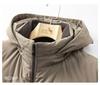 [85 White Goose Down/Extremely Cold High Fill Down] Winter Outdoor Loose Concealed Hooded Thick Down Jacket for Men
