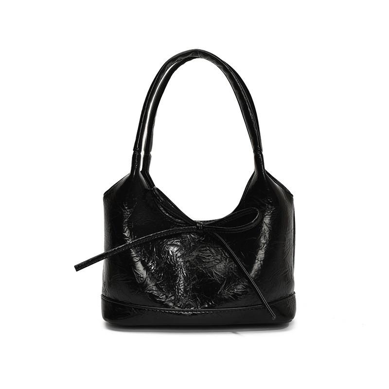 Minimalist Butterfly Knot Bag For Daily Casuals In Pu Material