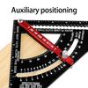 Carpenter Square Woodworking Measurement Tools Rafter Framing Square 7.5inch Layout Tool Adjustable Combination Square