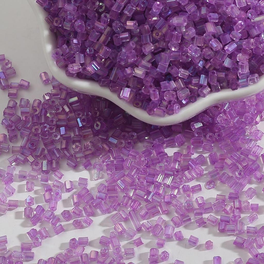 300/700 шт. Чешские цилиндрические стеклянные бисерные бусины-трубочки, европейский посевной бисер, свободные бусины для изготовления ювелирных изделий своими руками