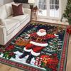 Рождественские коврики со снеговиком Рождество Xma Снежинка Современный ковер Ковры для спальни Столовая Гостиная Коврики Моющиеся Прихожая Праздничный