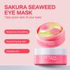 Маски для глаз с водорослями Cherry Blossom LIFTHENG 60 шт./бутылка
