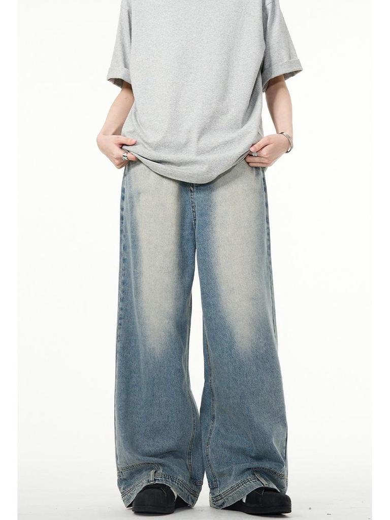 Женские перевернутые широкие джинсы с высокой талией: Весенняя модная тенденция