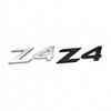 NEW 3D ABS Car Rear Trunk Emblem Badge Sticker For BMW X1 X2 X3 X5 X6 GT Z4 Glossy Black Chrome Logo Decal Styling Accessories ue2