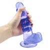 20cm Realistic Dildo Powerful Suction Cup Adult Games Huge Penis Big Dick Female Masturbation Device Erotic Sex Toys for Couple