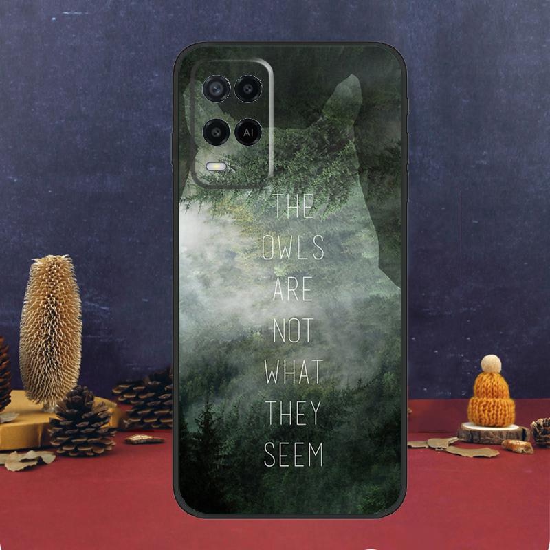 Чехол Fire Walk With Me Twin Peaks для Oppo A5 Pro A6 A15 A18 A38 A58 A78 A98 A54 A74 A94 A17 A57 A80 A60 A40 A16 A76 A96