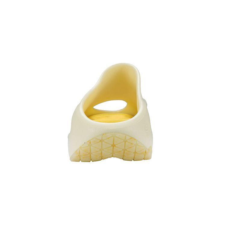 Li Ning Cloud Travel Slay Casual Height Increasing Rebound Trendy Silent Slide Sandals Men Footwear Yellow AZST025-1(S-BOX)