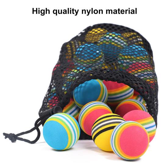 Сумка для мяча для гольфа, сумка для настольного тенниса, нейлоновая сетчатая сумка для хранения, сетчатая сумка для мячей для гольфа, спортивная сумка, аксессуары для гольфа