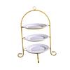 Desserts Cupcakes Stand Cookie Tray Rack Tiered Serving Platter Pastry Serving Tray for Candy Dessert Cakes Cookie Wedding