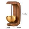 1pc Simple Doorbell Wind Chime Holiday Gift Decoration Car Hanging Home Desktop Ornaments